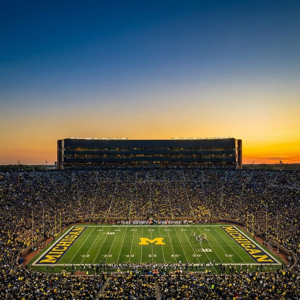 Cover Image for CFP Semi-Finals Michigan vs TCU